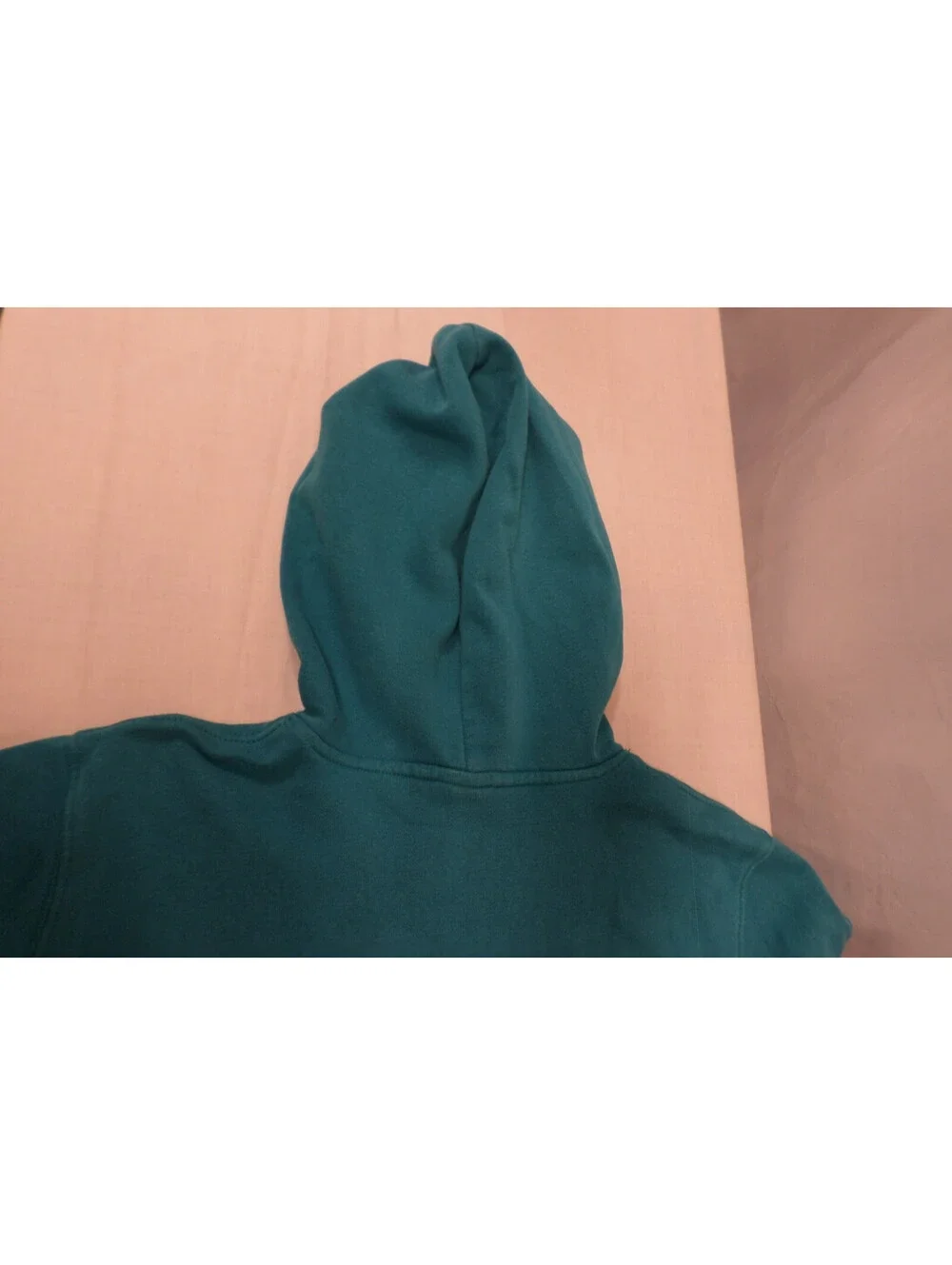 DESIGNER THE NORTH FACE COTTON BLEND WARM PULLOVER TEAL HOODIE MEN'S SIZE MEDIUM